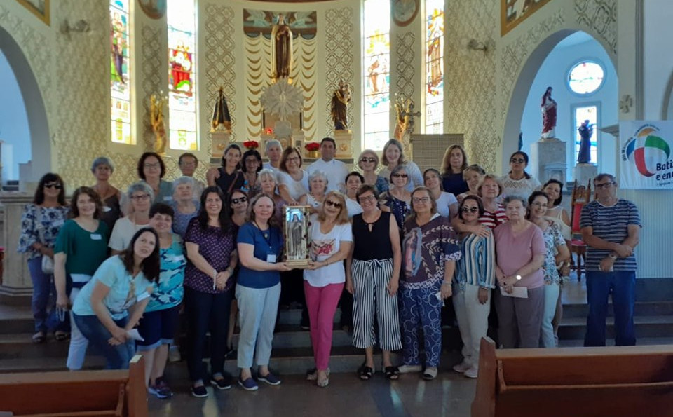 Leia mais sobre o artigo Santuário recebeu visita de um Grupo Romeiros da Cidade de Campinas